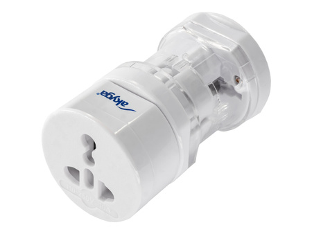 AKYGA Adapter podróżny AC AK-AD-61 worldwide biały
