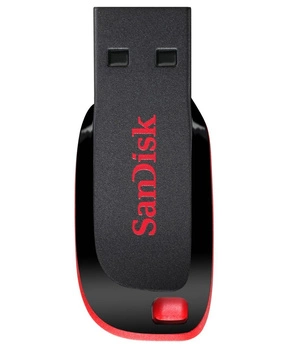 Pendrive SanDisk Cruzer Blade SDCZ50-064G-B35 (64GB; USB 2.0; kolor czarny)