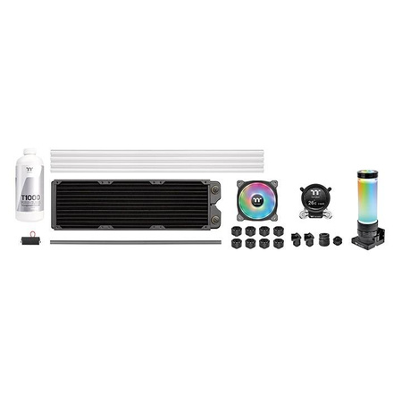 Chłodzenie wodne - Pacific CLM360 Riing Duo 120 Fan*3 Transparent 