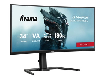 IIYAMA GCB3484WQSU-B1 34inch VA 3440x1440 500cd/m2 0.4ms 2xHDMI 2xDP USB