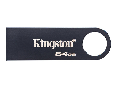 KINGSTON 64GB DataTraveler SE9 G3 USB 3.2 Gen 1 speeds 220MB/s read 100MB/s write Dark Nickel