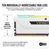 Pamięć DDR4 Vengeance RGB PRO SL 32GB/3200(2*16GB) biały