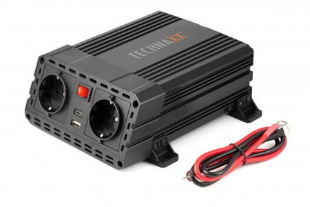 Falownik 600W DC 12V/AC 230V TE19
