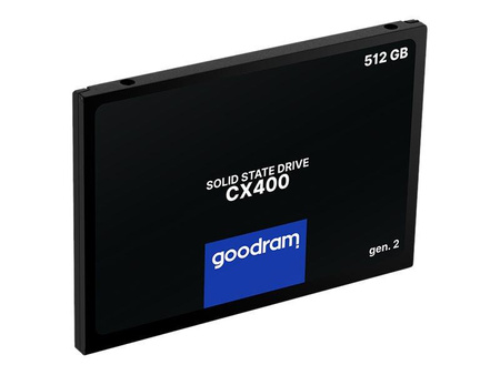 GOODRAM CX400 GEN.2 SSD 512GB SATA3 2.5inch 550/500 MB/s