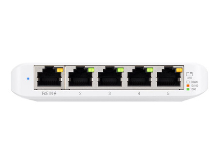 UBIQUITI USW Flex Mini 5x GbE managed Switch PoE In 802.3af/at or 5V. 1A USB-C
