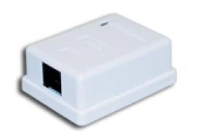 ALANTEC Gniazdo natynkowe STP kat.5e 1xRJ45 GN005 (kolor biały)