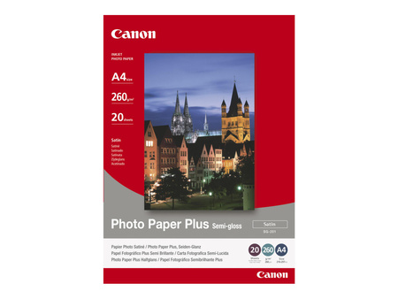CANON 1686B015 Papier Canon SG201 Photo Paper Plus Semi-glossy 260g 10x15cm 50ark
