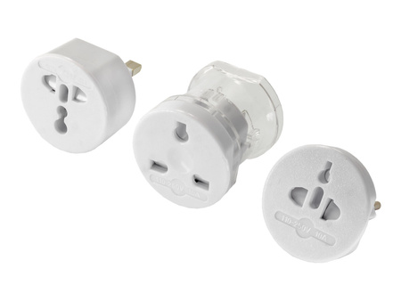 AKYGA Adapter podróżny AC AK-AD-61 worldwide biały