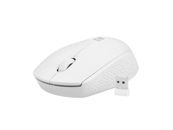 NATEC Mysz bezprzewodowa Stork 1600DPI optyczna biała USB