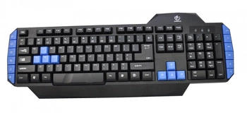 Klawiatura przewodowa Rebeltec WARRIOR Gaming USB czarna