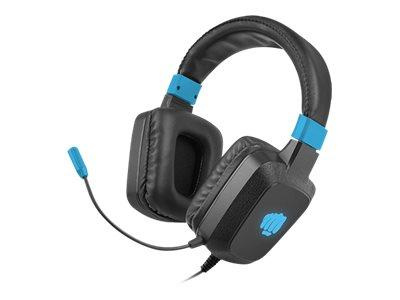 NATEC Fury gaming headset Raptor RGB