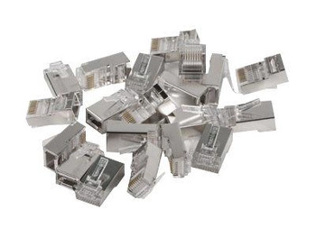 LANBERG PLS-6000EZ Lanberg wtyk sieciowy RJ45 (8P8C) KAT.6 FTP (100 SZT) przelotowy