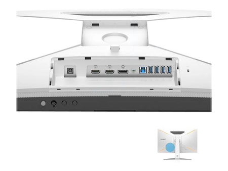 BENQ MOBIUZ EX2710U 27inch IPS 3840x2160 16:9 600cd/m2 1ms 2xHDMI DP White