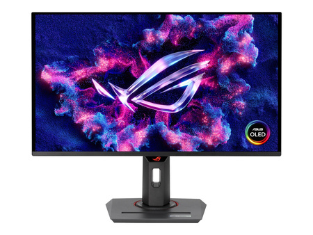ASUS XG27UCDMG 26.5inch QD-OLED UHD 16:9 240Hz 450cd/m2 0.03ms 2xHDMI DP USB-C USB Hub: 3xUSB 3.2 G1 Type-A Black