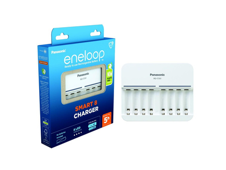 Eneloop ładowarka BQCC63 na 8 szt. bez akumulatorów 