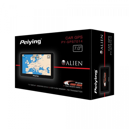 Nawigacja GPS Alien PYGPS7014 Mapa EU