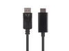 Kabel DisplayPort (M) V1.1 -> HDMI (M) 1.8m czarny 