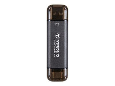 TRANSCEND ESD310C 256GB External SSD USB 10Gbps Type C/A