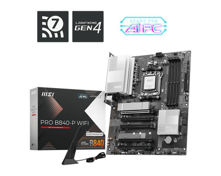 Płyta główna PRO B840-P WIFI AM5 4DD R5 ATX 