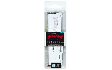 Kingston FURY DDR5 32GB (1x32GB) 6000MHz CL36 Beast White RGB EXPO