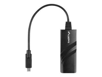 LANBERG NC-1000-02 Lanberg karta sieciowa USB Typ-C 3.1- RJ45 1GB na kablu
