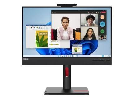 Lenovo Monitor ThinkVision 23.8" TIO24 Gen5 Touch 16:9 Panel IPS 1920 x 1080 Lift Camera & Speakers VGA DP HDMI