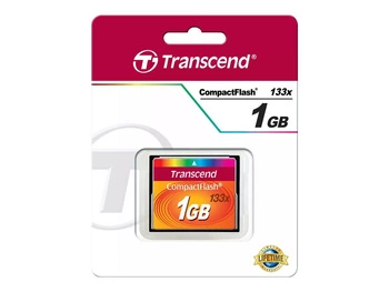 TRANSCEND TS1GCF133 Transcend Compact Flash 1GB High Speed 133x