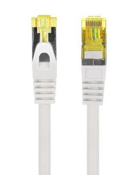 LANBERG patchcord cat.6A S/FTP LSZH CU 0.25m grey