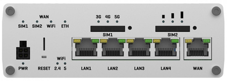 Router 5G RUTX50 Dual Sim, GNSS, WiFi, 4xLAN, USB2.0
