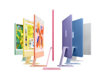 APPLE 24inch iMac with Retina 4.5K display: M4 chip with 10-core CPU and 10-core GPU 16GB 512GB SSD Blue