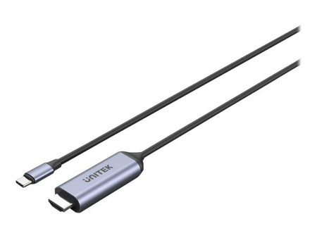UNITEK V1423B Adapter USB-C - HDMI 2.1 8K60Hz 1.8 m