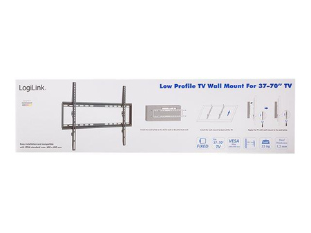 LOGILINK BP0038 LOGILINK - Uchwyt ścienny LED/LCD, mocowanie, 37-70 , maks. 35 kg