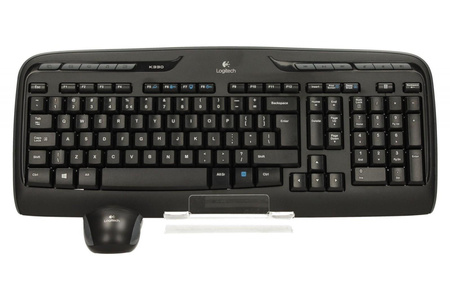 LOGITECH Wireless Combo MK330 Keyboard and mouse set wireless 2.4 GHz International black (US) - uszkodzone opakowanie (P)