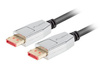 Kabel DisplayPort Lanberg M/M v1.4 1,8m 8K czarny
