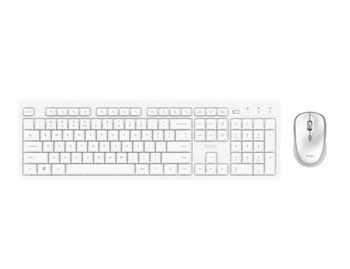 Klawiatura + mysz Trust ODY II Wireless White US