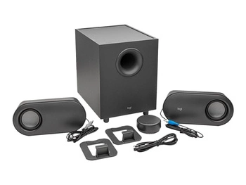 LOGITECH Z407 Android Edition speaker system for PC 2.1channel wireless Bluetooth USB 40 Watt Total graphite grey