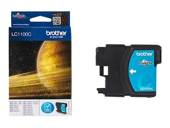 BROTHER LC1100C Tusz Brother LC1100C cyan 325str DCP395CN / DCP585CW / DCP6690CW