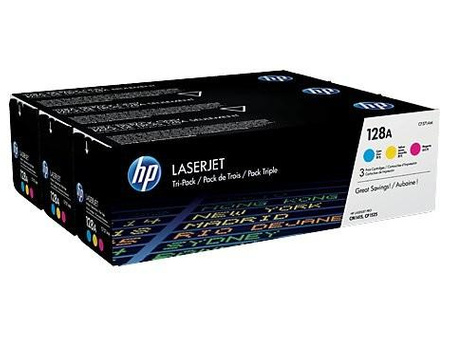 TONER CARTRIDGE 128A C/Y/M/TRIPLE PACK