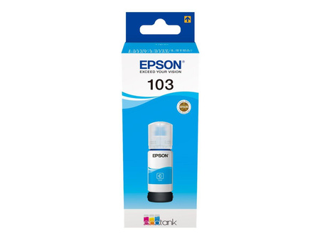 EPSON C13T00S24A Tusz Epson 103 Cyan 65 ml L3150/L31111/L3110