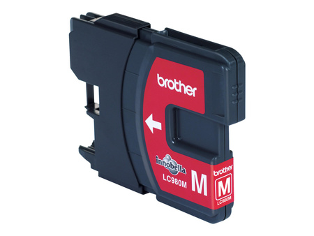BROTHER LC980M Tusz Brother LC980M magenta 260str DCP145C / DCP165C / MFC250C / MFC290C