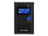 ARMAC O/650E/PSW Armac UPS OFFICE Pure Sine Wave 650VA LCD 2x FR 230V, metalowa obudowa