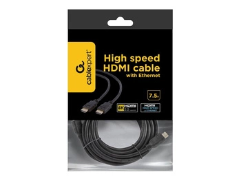 GEMBIRD CC-HDMI4-7.5M Gembird kabel HDMI 7.5m (V2.0) 4K GOLD CU HSE