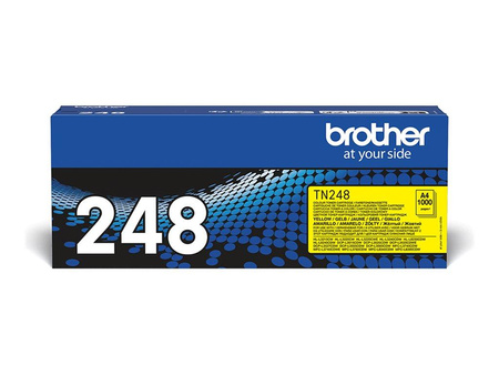 BROTHER TN248Y Yellow Toner Cartridge ISO Yield 1.000 pages