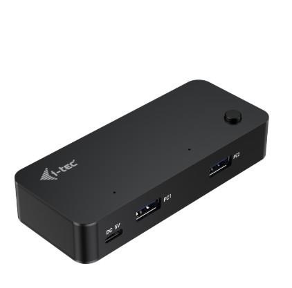 I-TEC Universal KVM HUB 2x USB-C 3.2 Gen.1 + 2x USB-A 3.2 Gen.1 1x USB-C power-in