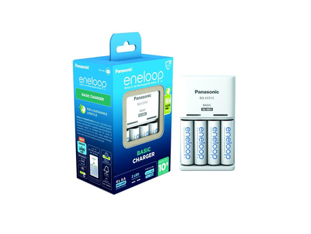 ŁADOWARKA PANASONIC BASIC + 4x AA ENELOOP 2000 mAh