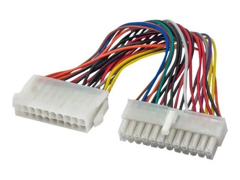 AKYGA Adapter z kablem AK-CA-66 20 pin f / P1 20+4 pin m 15cm