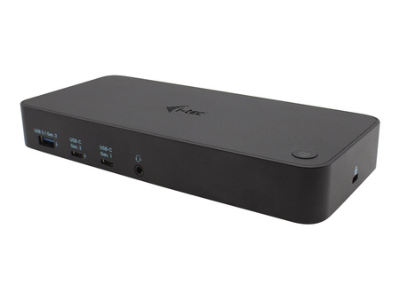 I-TEC USB 3.0 / USB-C / Thunderbolt 3x 4K Docking Station + Power Delivery 100W