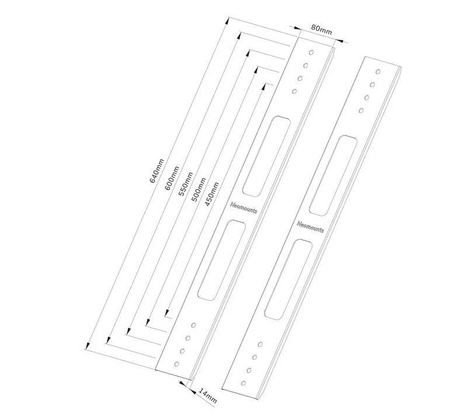 Uchwyt AWL-250BL16 800X450-600 ADPATER VESA