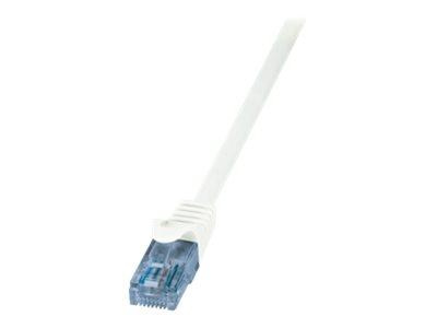 LOGILINK CP3041U LOGILINK Patch cord U/UTP cat.6A wtyk RJ45-cat.6 EconLine dł.1,5m biały