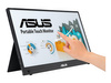 ASUS ZenScreen Touch MB16AMTR portable monitor 15.6inch IPS FHD WLED 16:9 60Hz 250cd/m2 5ms HDMI USB-C 2x1W Speakers Black+Dark Gray